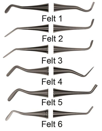 -3 Felt Composite Inst. Aluminum, Black - -3 Felt Composite Inst. Aluminum, Black - Image 1