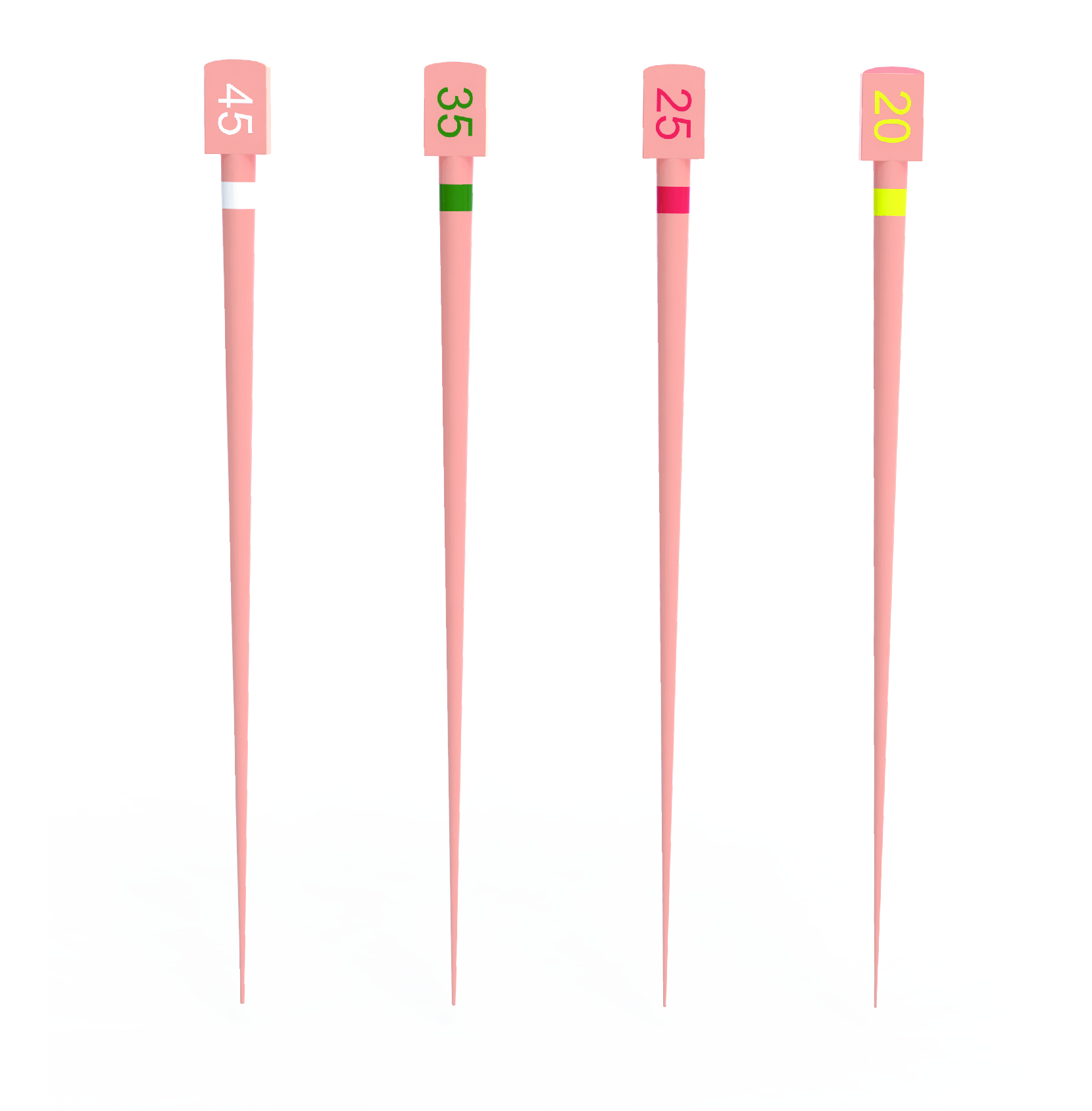 One File G Gutta Percha Large #45 (White) - 60/Pk, PO-45 image