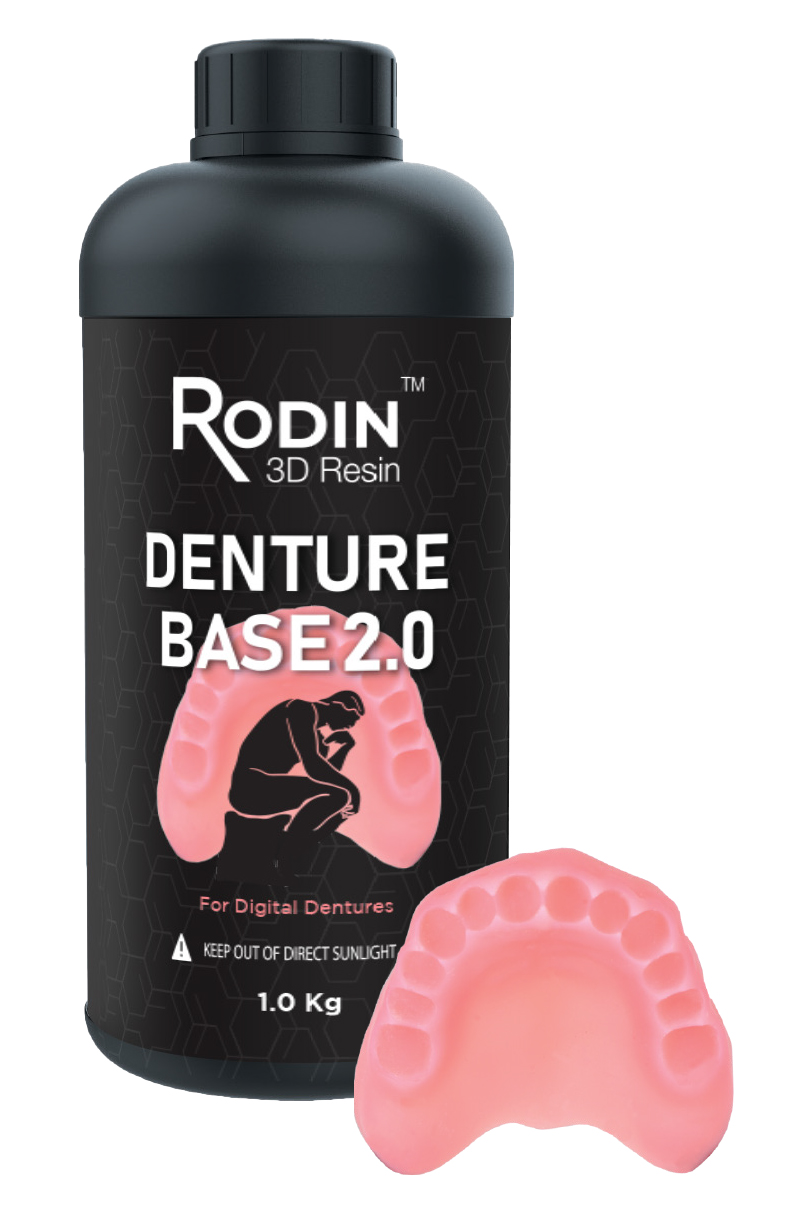 Rodin Denture Base 2.0 Original Pink 1kg/Bt thumbnail 4
