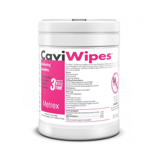-CaviWipes AF Towelettes 6" x 12" (Can of 80) product image