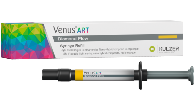 Venus Diamond Flow Flowable Composite Pure Medium Syringe 1.8/Gm product image