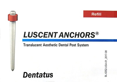 Luscent Fiber Posts Refill 5 Medium 1.6 mm Red 12/Pk thumbnail 5