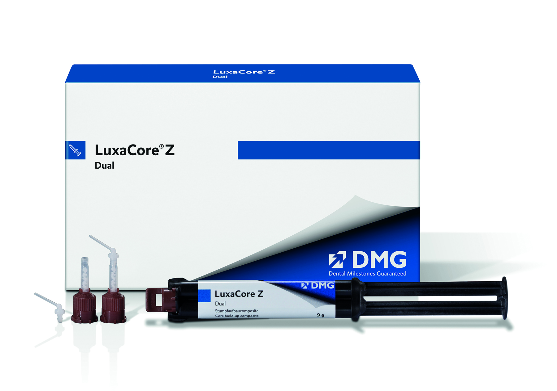 LuxaCore Z-Dual Core Build-Up Material, Automix Cartridge Kit, 50 g, Natural A3, 1/Pk, 213330 thumbnail 14