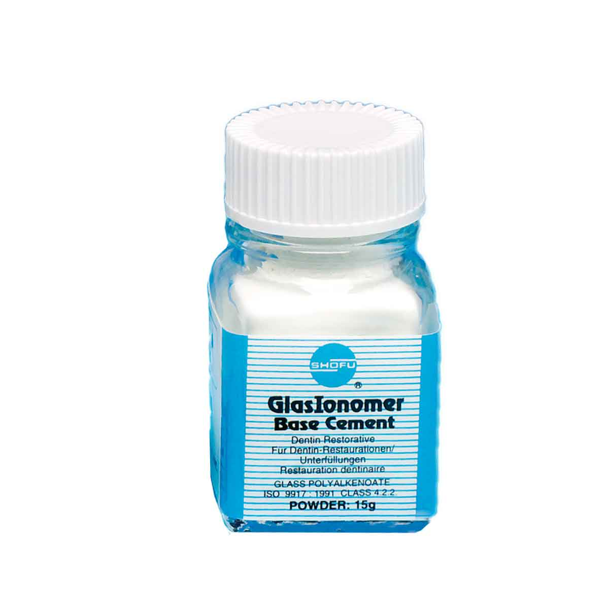 Glaslonomer Base Cement, Powder, 15 g/Bt, White, 1/Pk, 1113 thumbnail 12