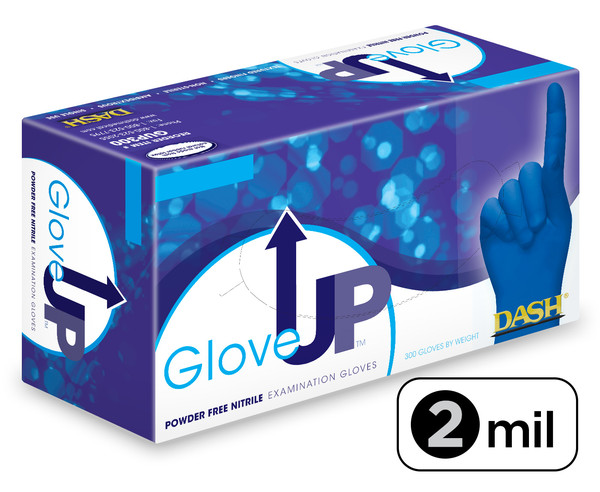 Dash - GloveUp Nitrile 300 Exam Gloves 250/Bx X-Large thumbnail 8