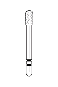 Two Striper Diamond Bur Friction Grip Fine 776.4F 5/Pk thumbnail 10