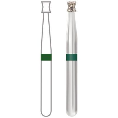 Diamond Bur Friction Grip Coarse 813-016C 5/Pk image