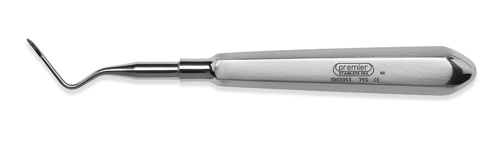 Apical Pick Elevator, Single-End, Medium Stainless Steel Handle, # 80S, 1/Pk, 1003354 thumbnail 6