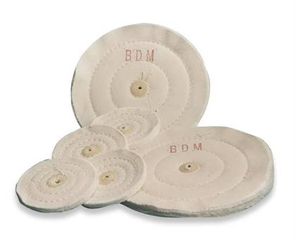 Muslin Buff Wheels, 42-Ply, 4", 1/Pk thumbnail 6