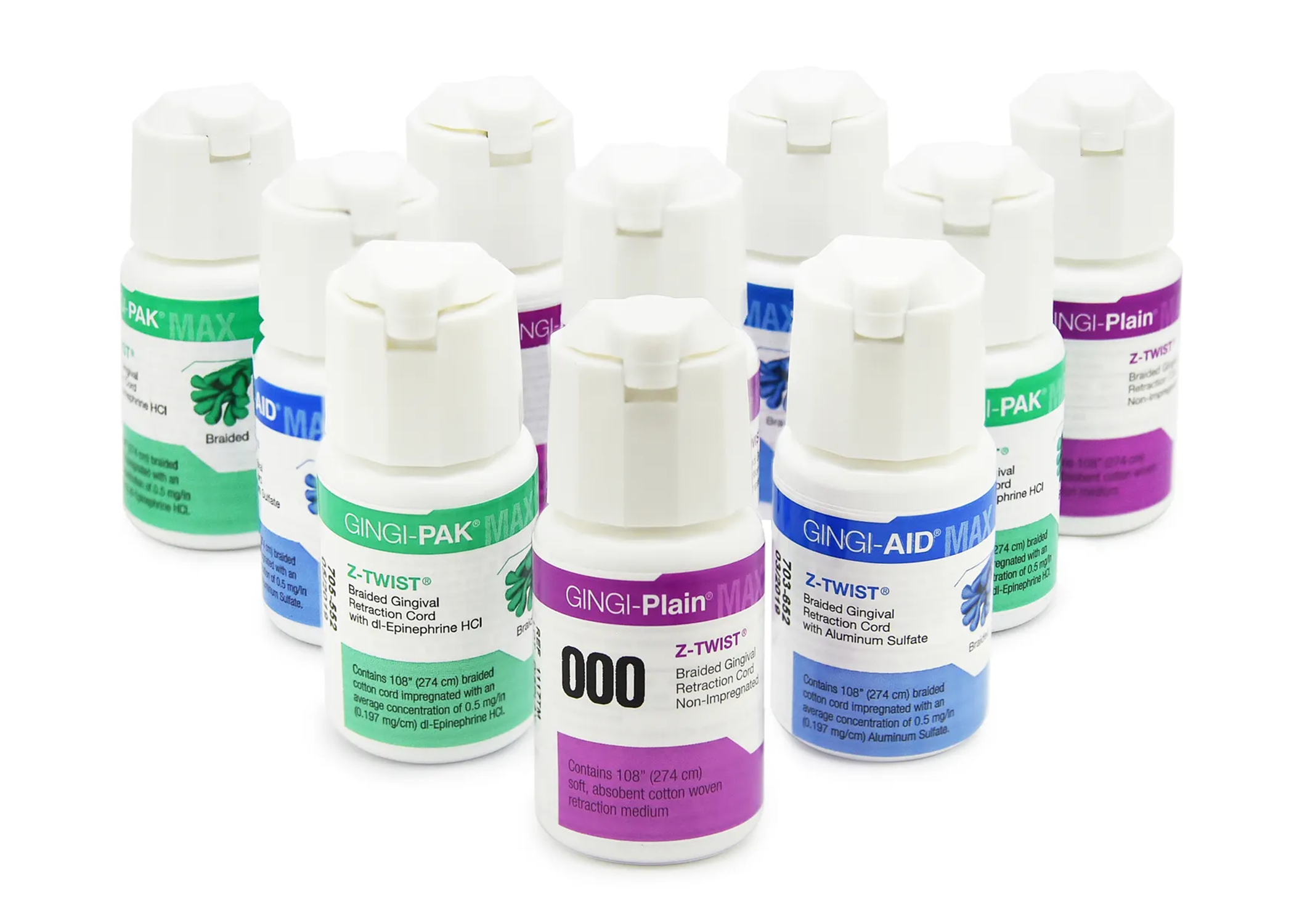 Gingi-Pak MAX Z-Twist Braided Epinephrine Size 2 Medium Ea thumbnail 14