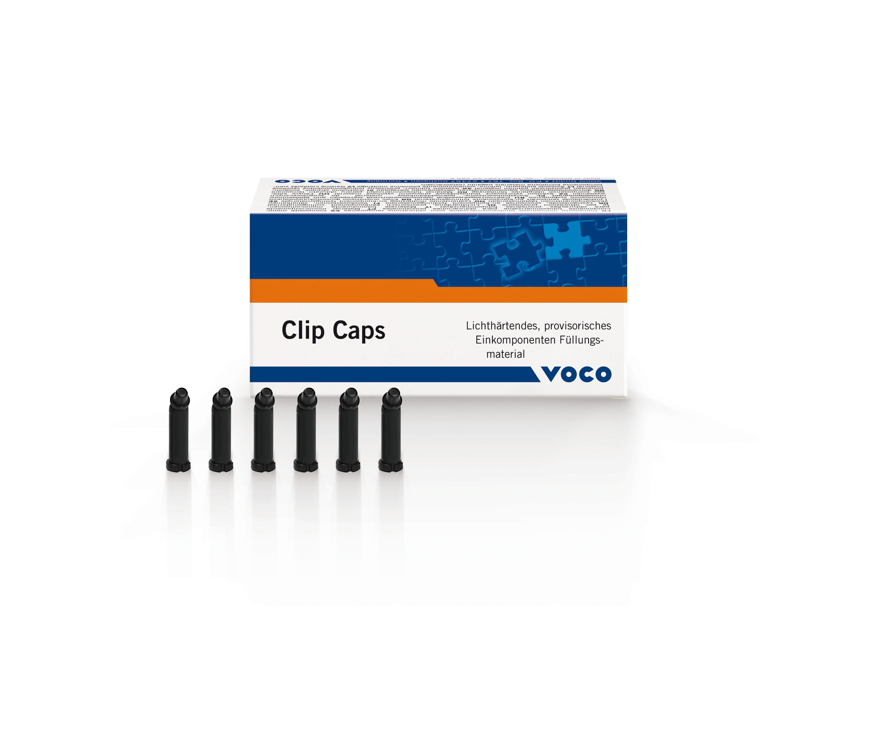 Clip Provisional Filling Material, Light-Cured, Capsule, 0.25 g, 25/Pk, 1287 product image