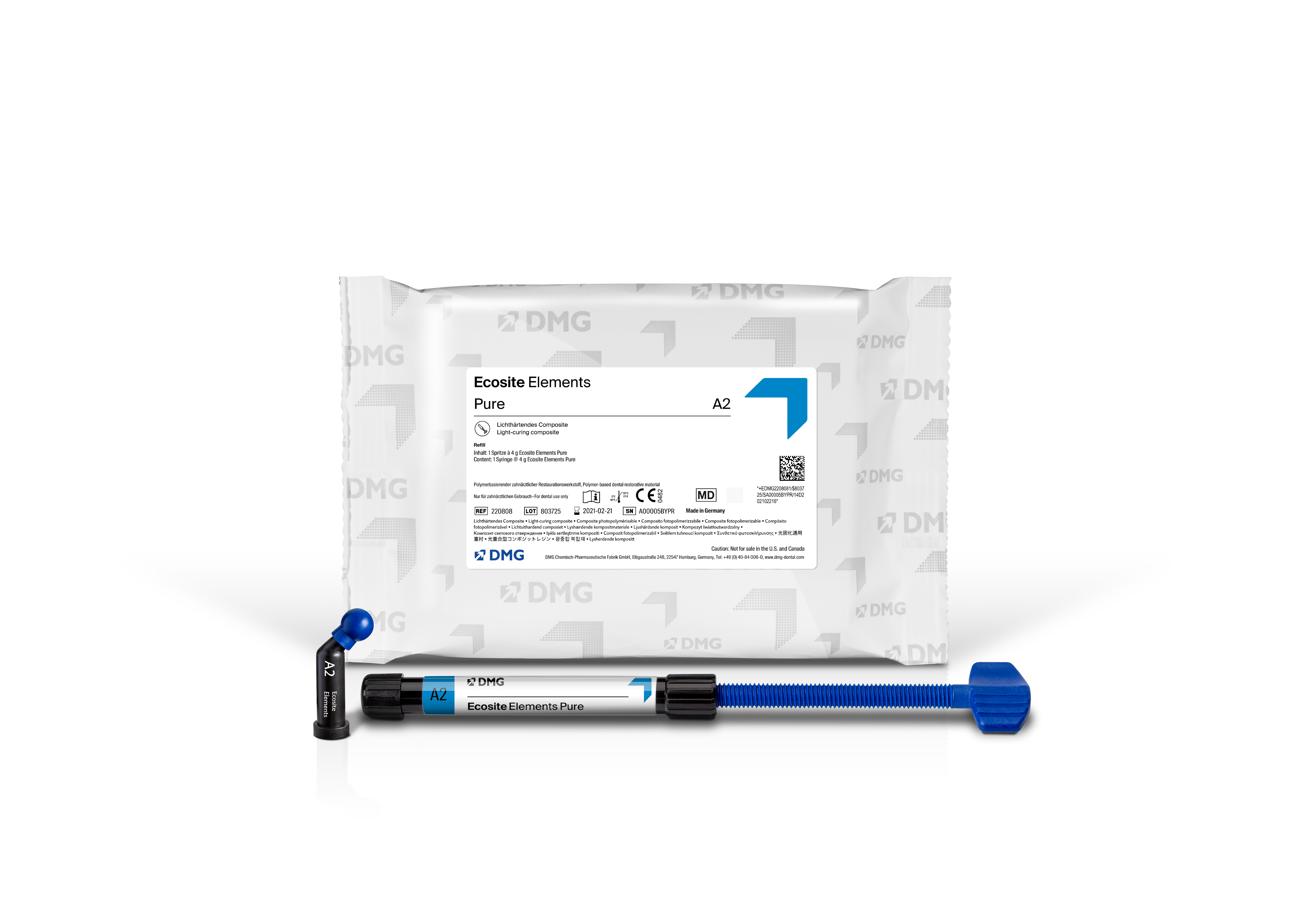 Ecosite Elements Universal Composite Restorative Material A3.5 A3.5 4 Gm Syr Rfl thumbnail 8