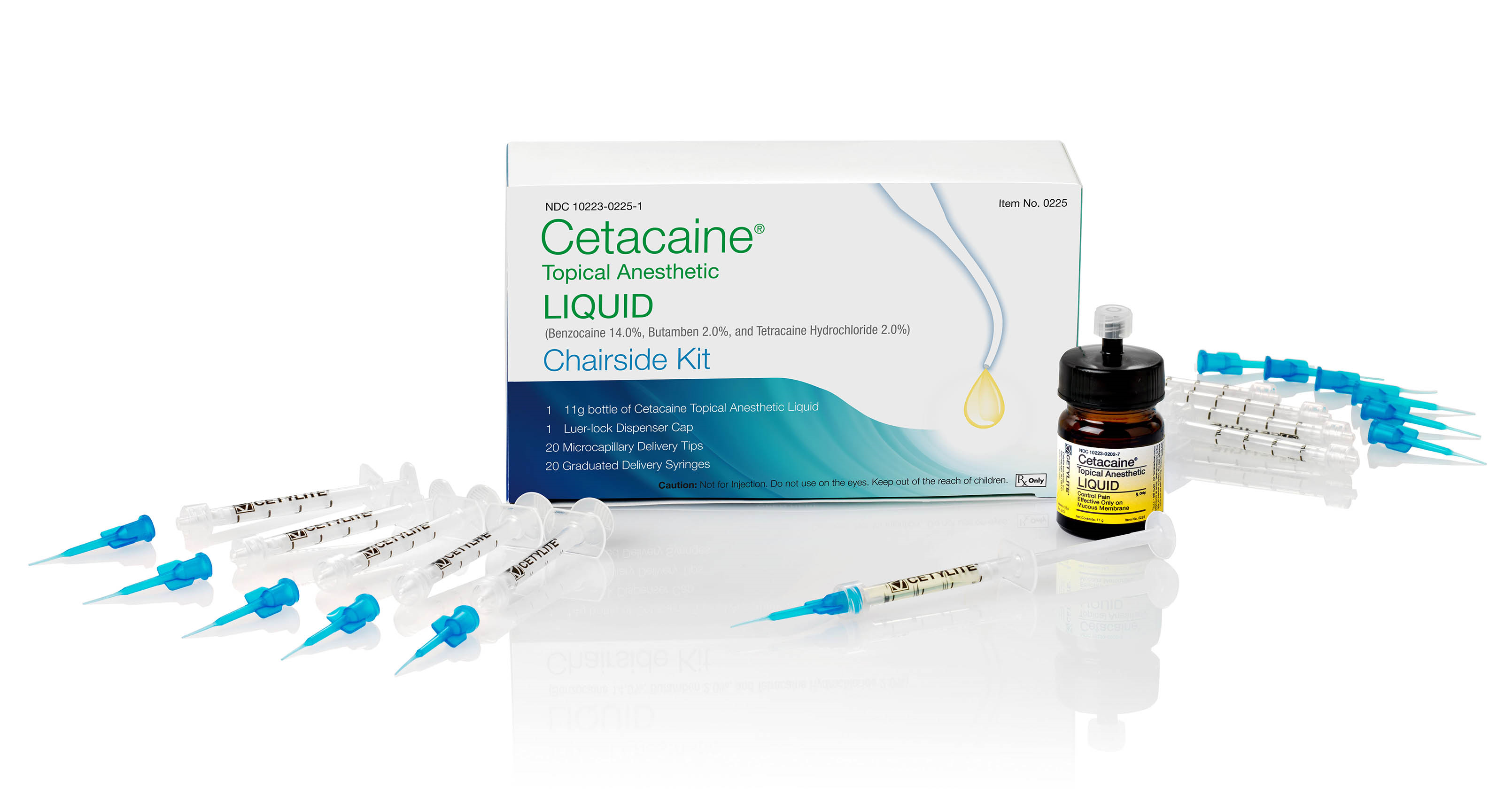 Cetacaine Topical Liquid Chairside Kit 11gm (Replaces CET-0218) image