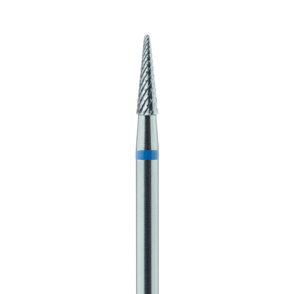 #138-023 Medium Lab Carbide Bur X-Cut Round End Taper HP thumbnail 4