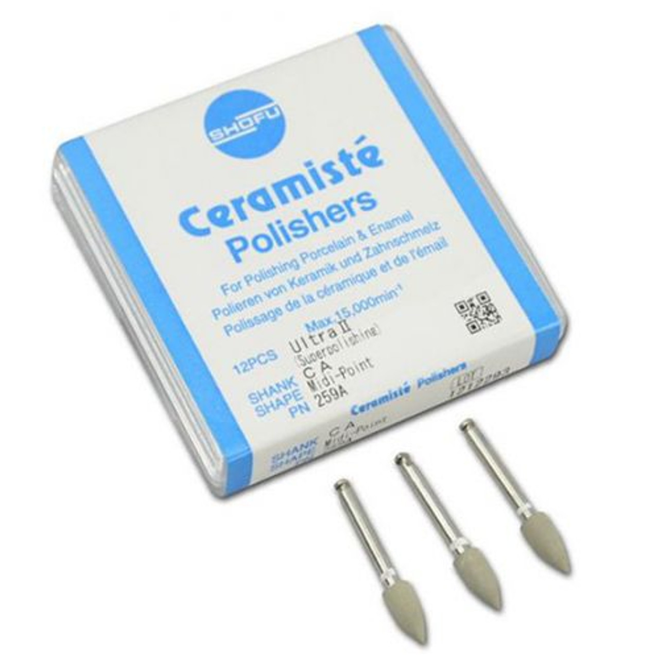 #060 Ultra II CeraMiste Polishers Midi-Point RA Box of 12 thumbnail 10