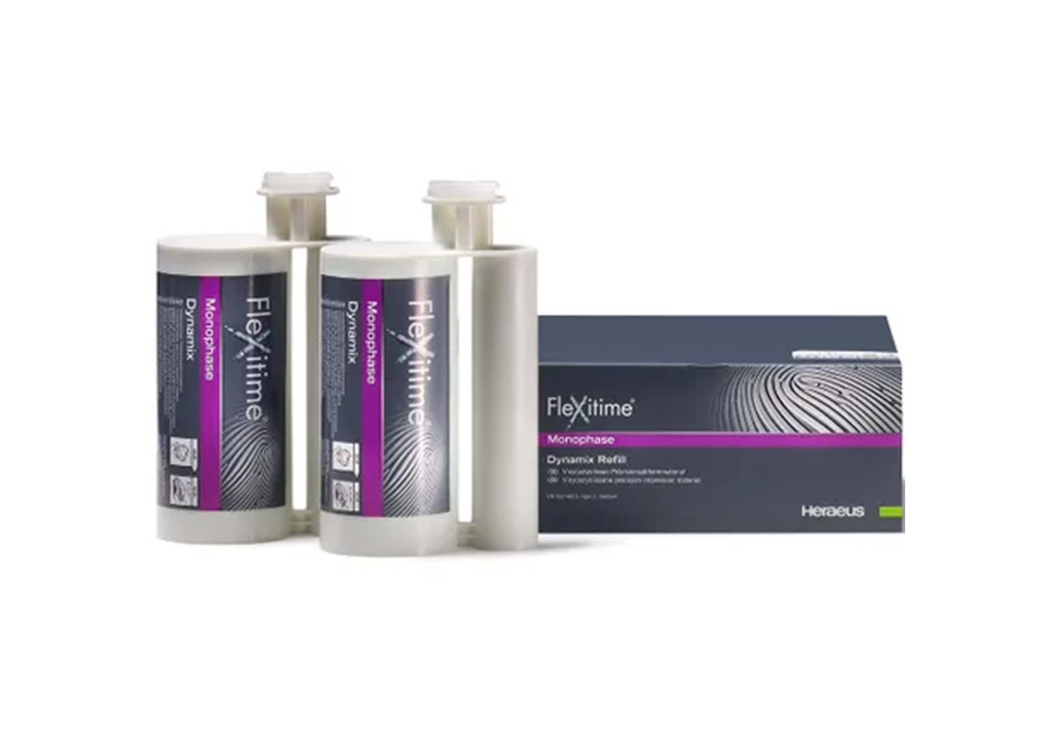 Flexitime Dynamix Impression Material, Cartridge Refill Pack, Monophase, 380 ml, 2/Pk thumbnail 10