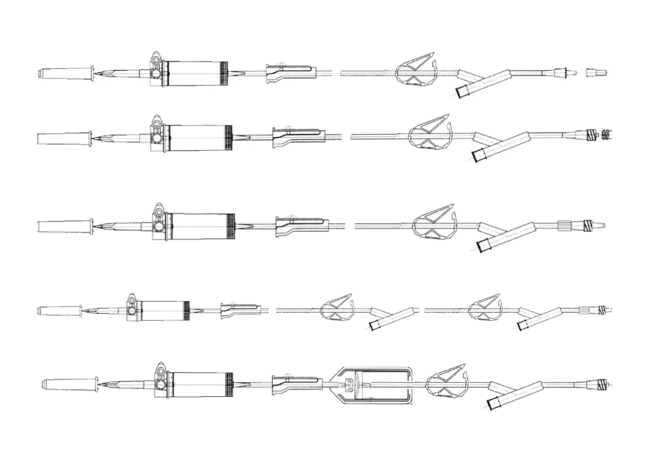 Combo IV Administration Set Y-Injection Site 78" 60 Drops/mL 23mL 50/Ca product image
