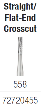 558 FG Carbide Bur (10) image