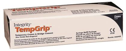 Integrity TempGrip C&B Non-Eugenol Cement, Syringe Refill, 9 g, 2/Pk, 666450 thumbnail 15