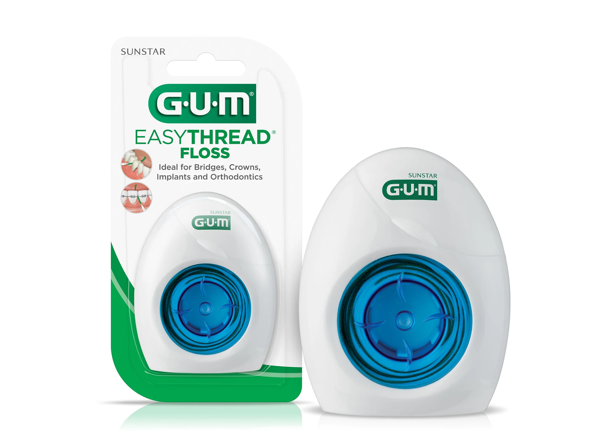 Gum EasyThread Floss, Dispensers, 25 yd, 6/Pk, 3210PQ thumbnail 5