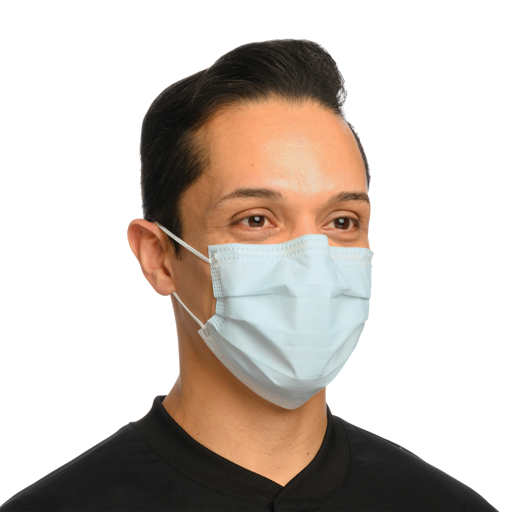 Procedural Earloop Face Masks, ASTM Level 2, Blue, 50/Pk, GCPBL thumbnail 13