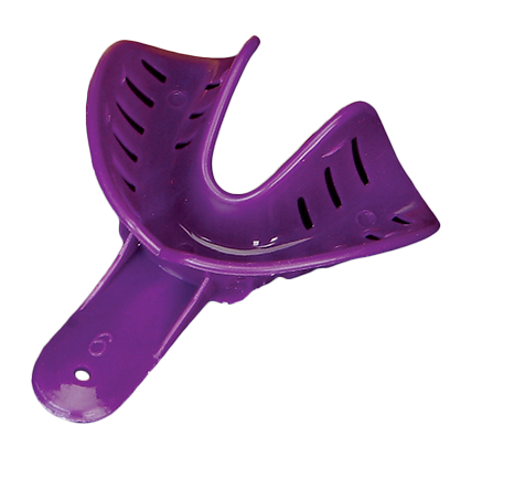 Excellent Colors Ortho Impression Trays #6 Large-Lower/Purple 25/Pk, ITO-6L thumbnail 10