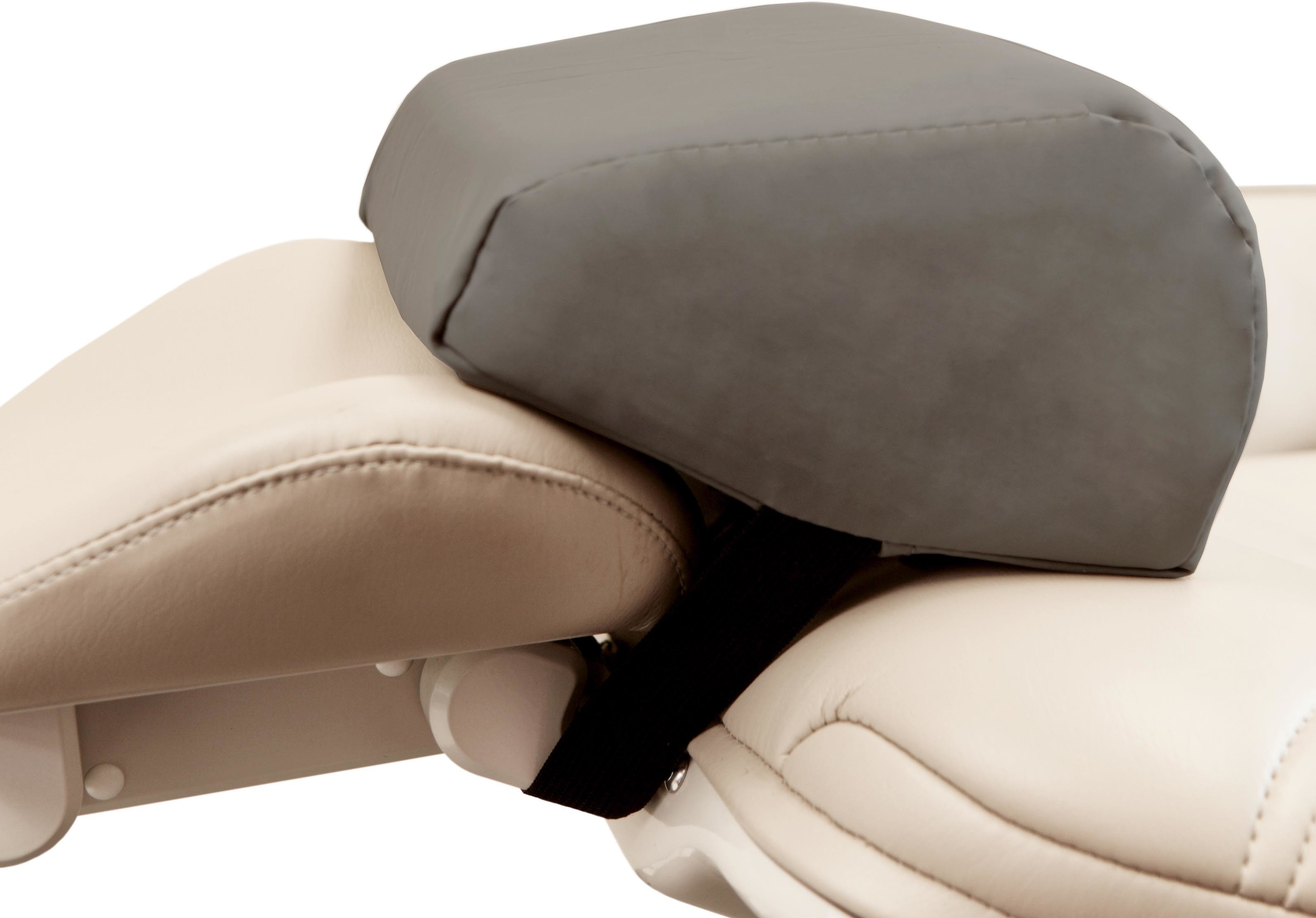 Crescent Low Profile Headrest Gray - Crescent Low Profile Headrest Gray - Image 1