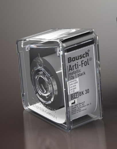 Arti-Fol Metallic One-Sided Articulating Film, 12 microns, 22 mm x 20 m, Black, 1 Roll/Pk, BK30 thumbnail 7