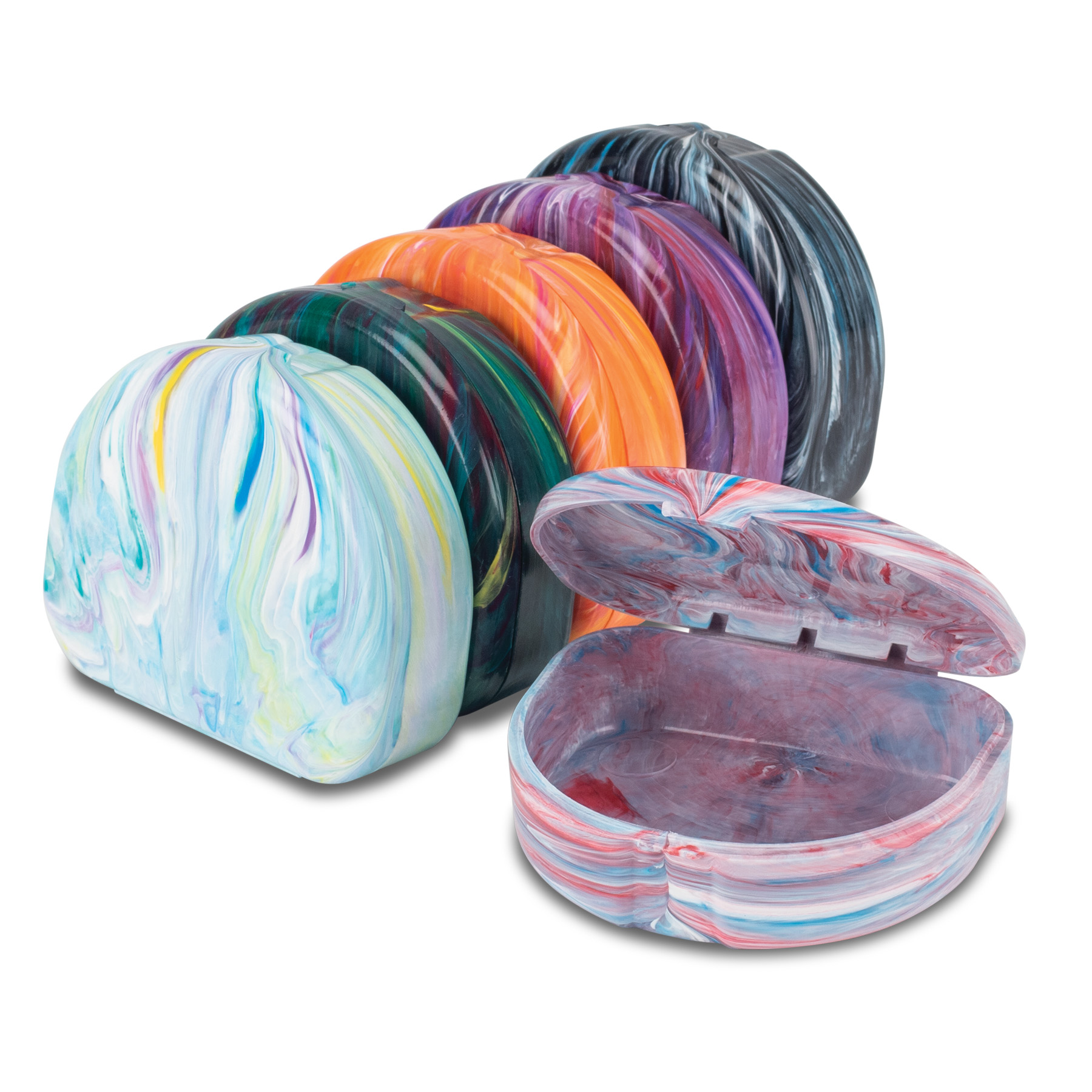 Retainer Cases Ortho Assorted Jewel-Marbled 24/Pk thumbnail 11