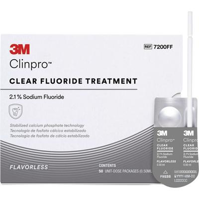 Clinpro Clear Fluoride Flavorless, 0.5 Ml Unit Dose, 50/Pk thumbnail 12