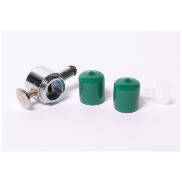 OK-I Opti-Klens Replacement Caps, Green (1 Pair) product image