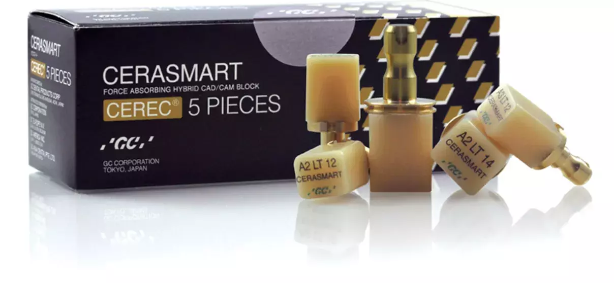 CERASMART HT Milling Blocks High Translucency 14L A3 For CEREC 5/Pk thumbnail 3