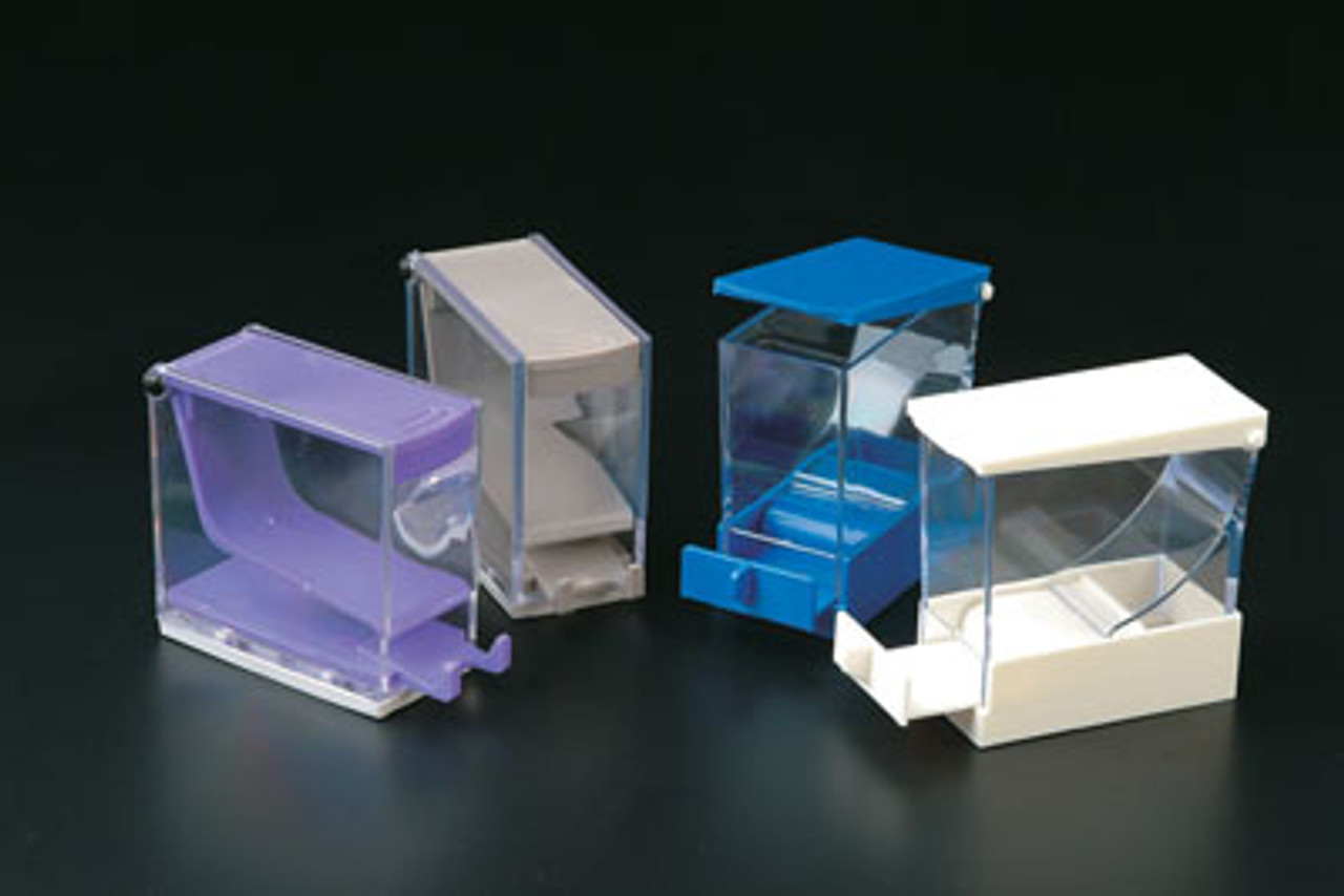 Push Style Cotton Roll Dispenser, Blue product image