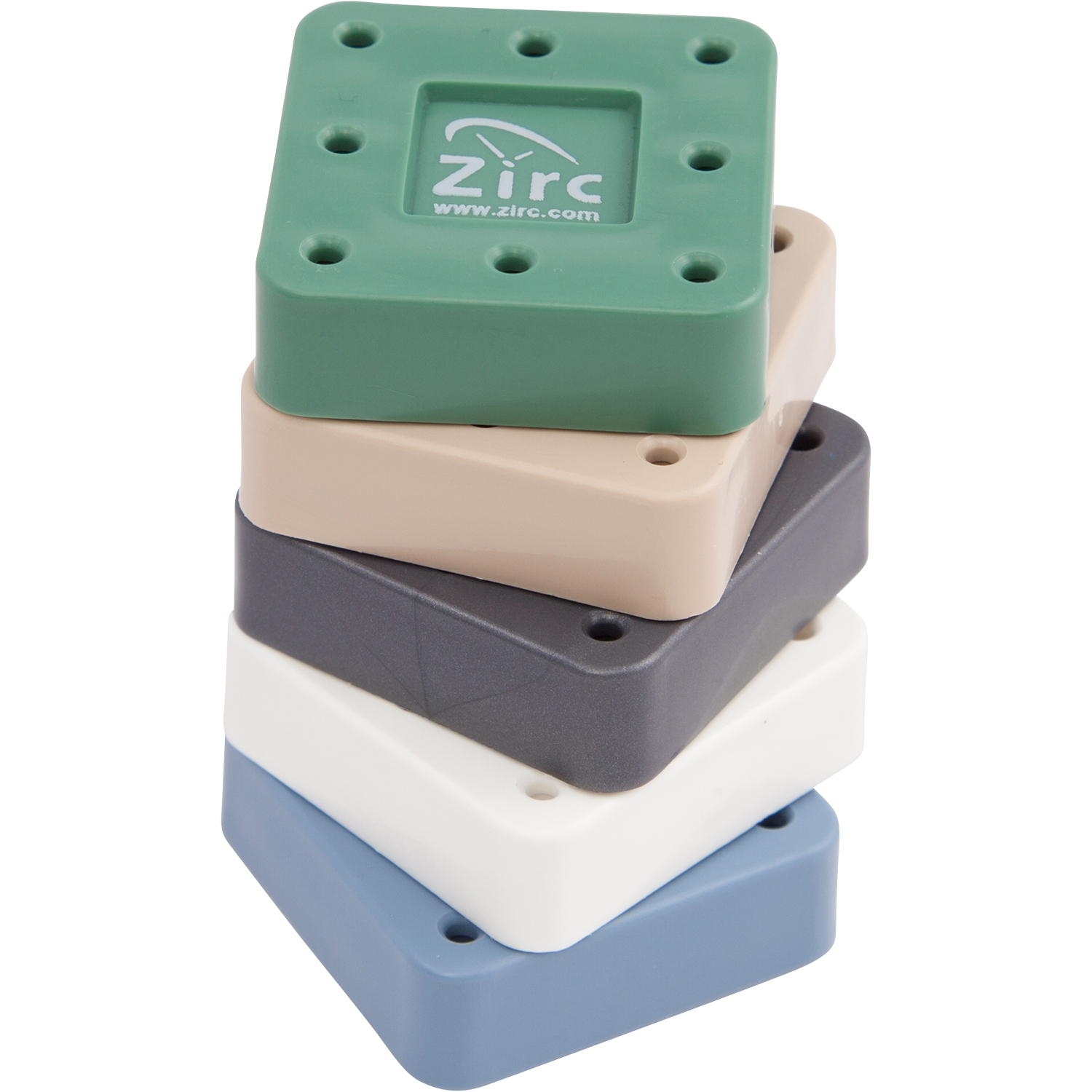 Magnetic Bur Block, 8-Hole, Teal, 1/Pk, 50Z400J image