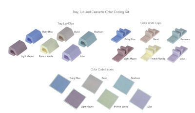 -TRAY, TUB & CASSETTE COLOR CODING KIT product image