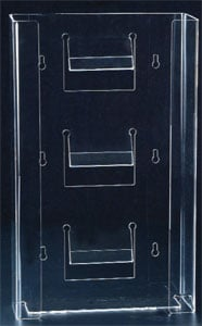 Plasdent - Acrylic Triple Horizontal Glove Dispenser thumbnail 4