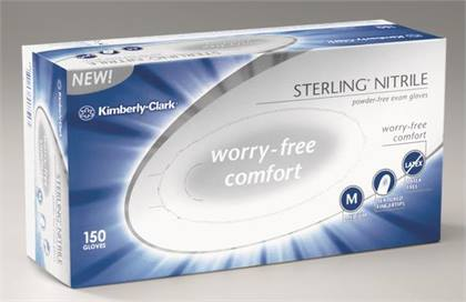 Sterling Nitrile Exam Gloves Large Sterling Silver Non-Sterile 200/Bx thumbnail 13