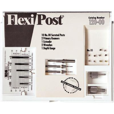Flexi-Post Post System, Stainless Steel, Intro Kit, # 00, White thumbnail 7