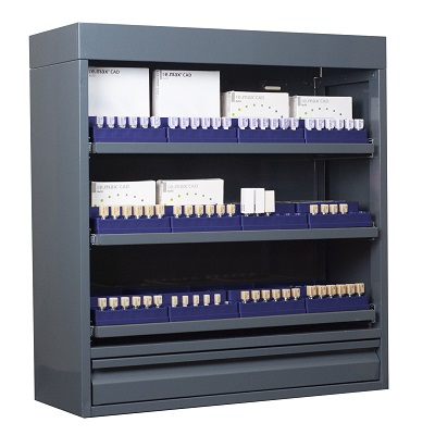-CAD/CAM Block Locker, Large w/Midnight Organizers thumbnail 2
