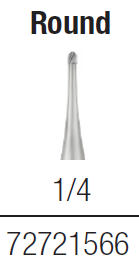 1/4 FG Carbide Bur Clinic Bag (100) image