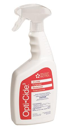 Opti-Cide3 Disinfectant 24oz Bottle w/sprayer - Opti-Cide3 Disinfectant 24oz Bottle w/sprayer - Image 1