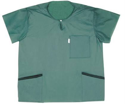 Barrier Disposable Scrub Shirt 2XL (48) - Barrier Disposable Scrub Shirt 2XL (48) - Image 1