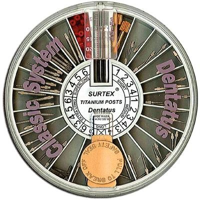 Surtex Posts Titanium Assorted Parallel Sided & Tapered End Assorted 60/Bx thumbnail 8