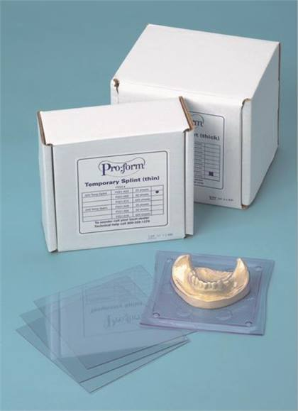 Splint Material, 0.100, 2.5 mm, Clear, 50/Pk, 9614820 thumbnail 12