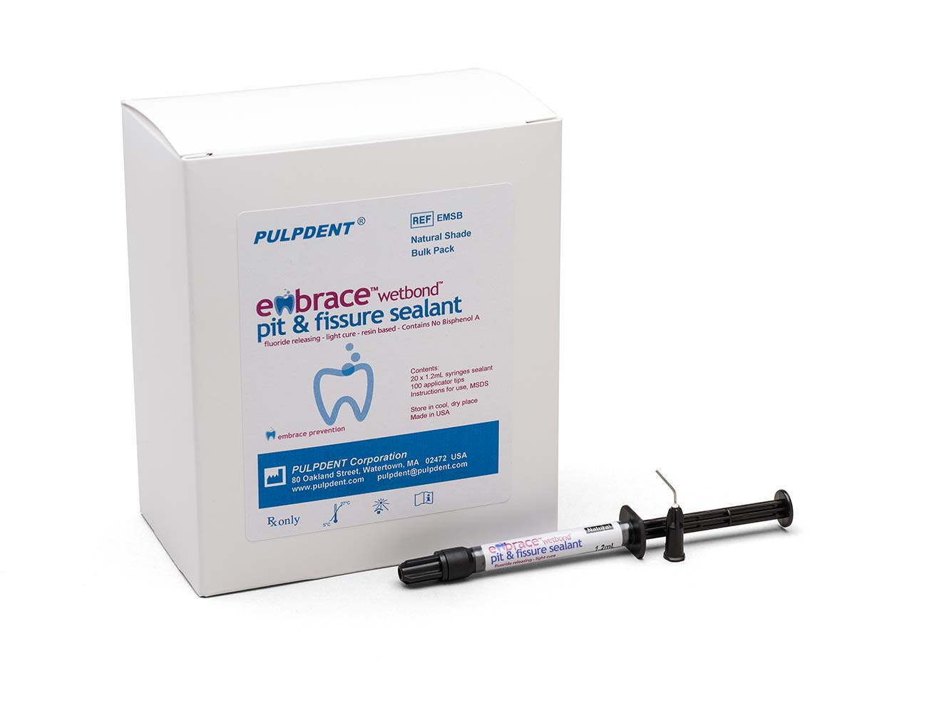 Embrace Wetbond Pit & Fissure Sealant Low Fill 1.2 mL Bulk Pkg Off White 20/Bx thumbnail 8