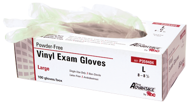 Pro Advantage LRG Vinyl PF Exam Gloves (100) product image