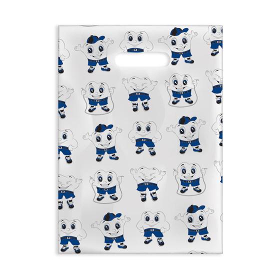 Scatter Print Bags Sweet Tooth 2 Sided Print Clear 100/Bx product image