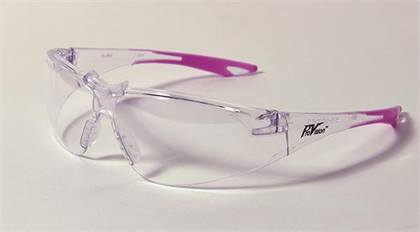 Palmero - Chic Eyewear , Clear Frame W/Green Tips, Clear Lens thumbnail 2