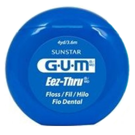 GUM Eez-Thru Waxed Teflon Floss 4 Yards Unflavored 144/Bx thumbnail 6