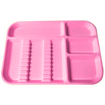 Divided Set-Up Tray Size B Neon Pink thumbnail 3